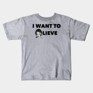 I Want to Bea-lieve Kids T-Shirt